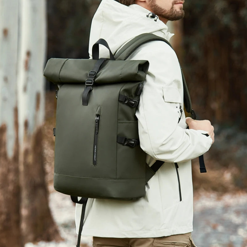 Wasserdichter Rolltop-Rucksack