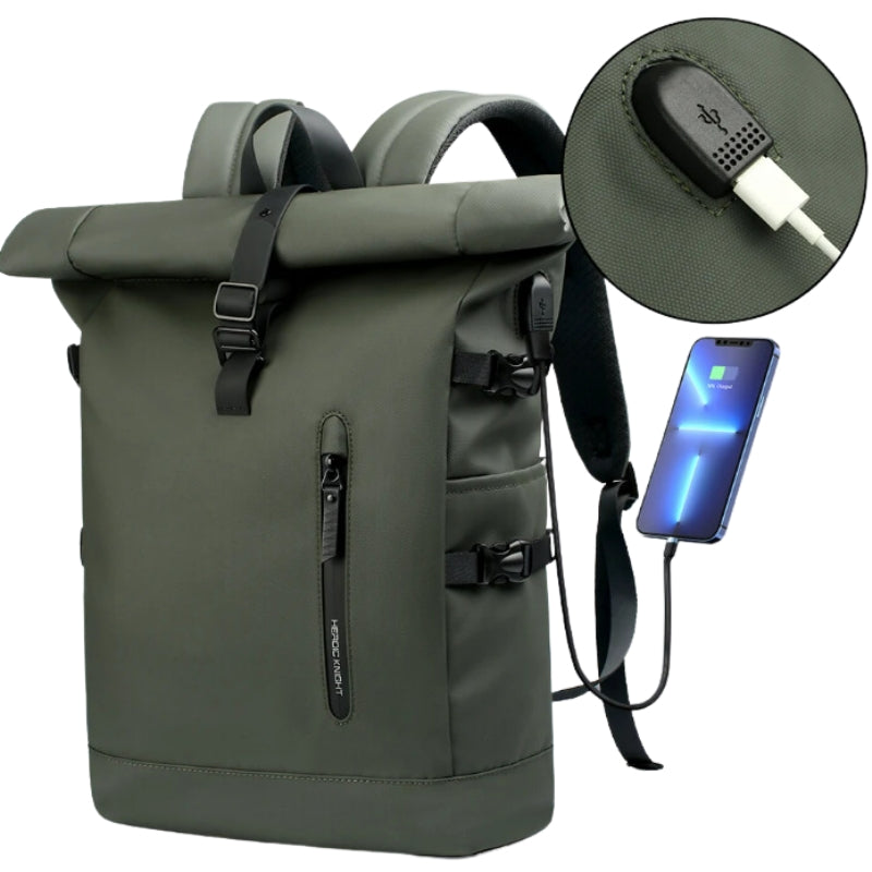Wasserdichter Rolltop-Rucksack