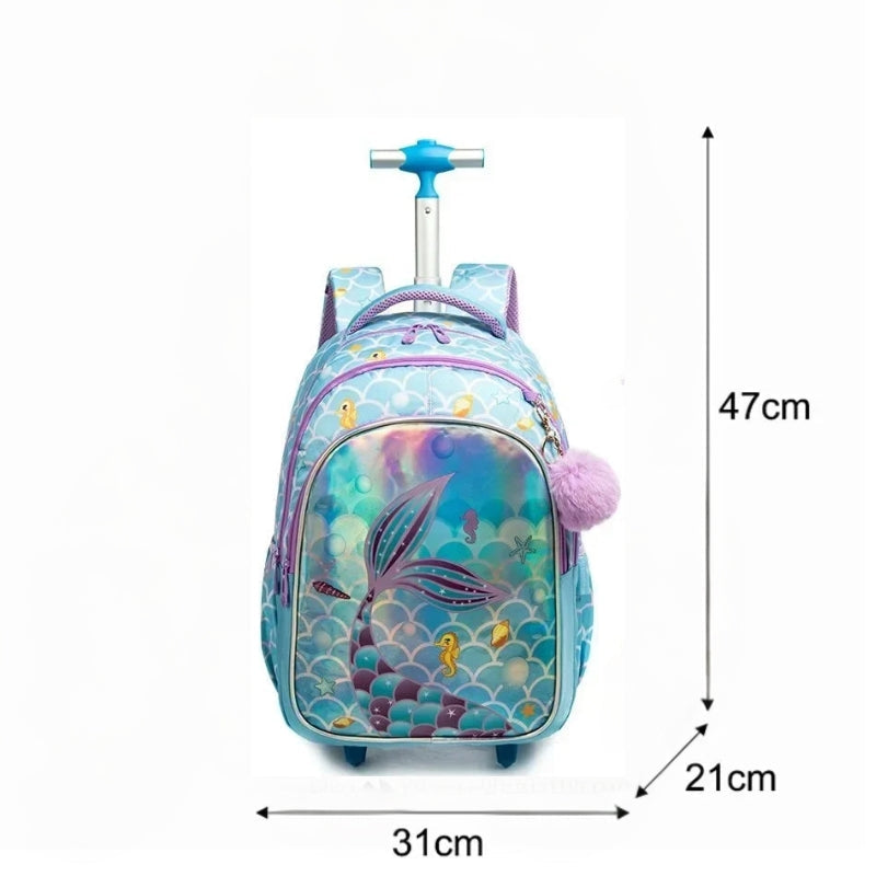 Kinder-Rucksack mit Rollen