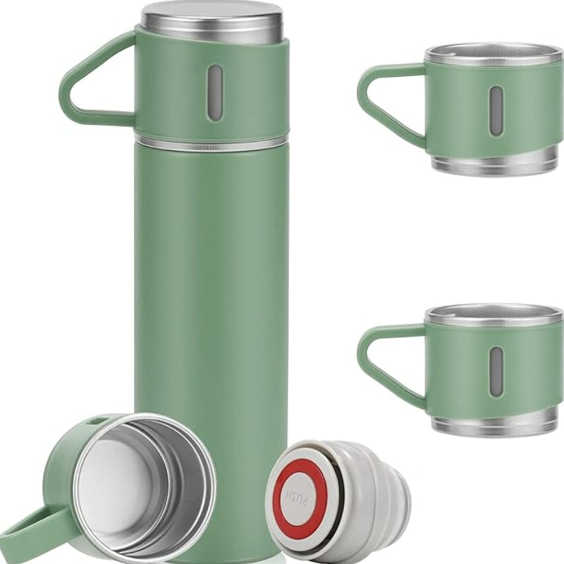 Thermosflasche mit Becher