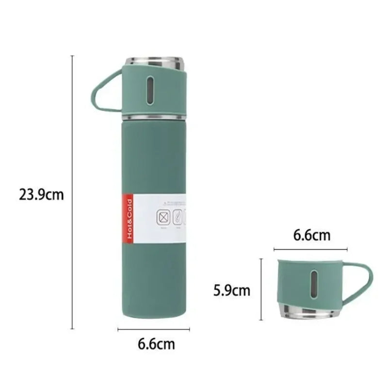 Thermosflasche mit Becher
