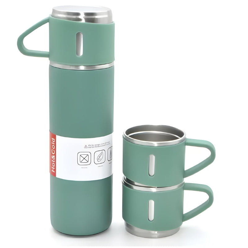 Thermosflasche mit Becher