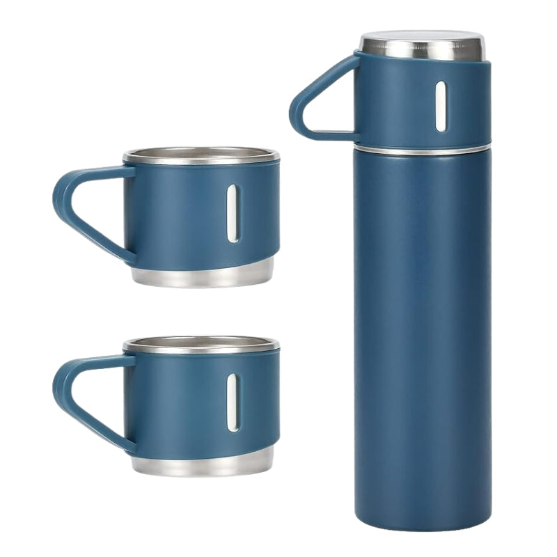 Thermosflasche mit Becher