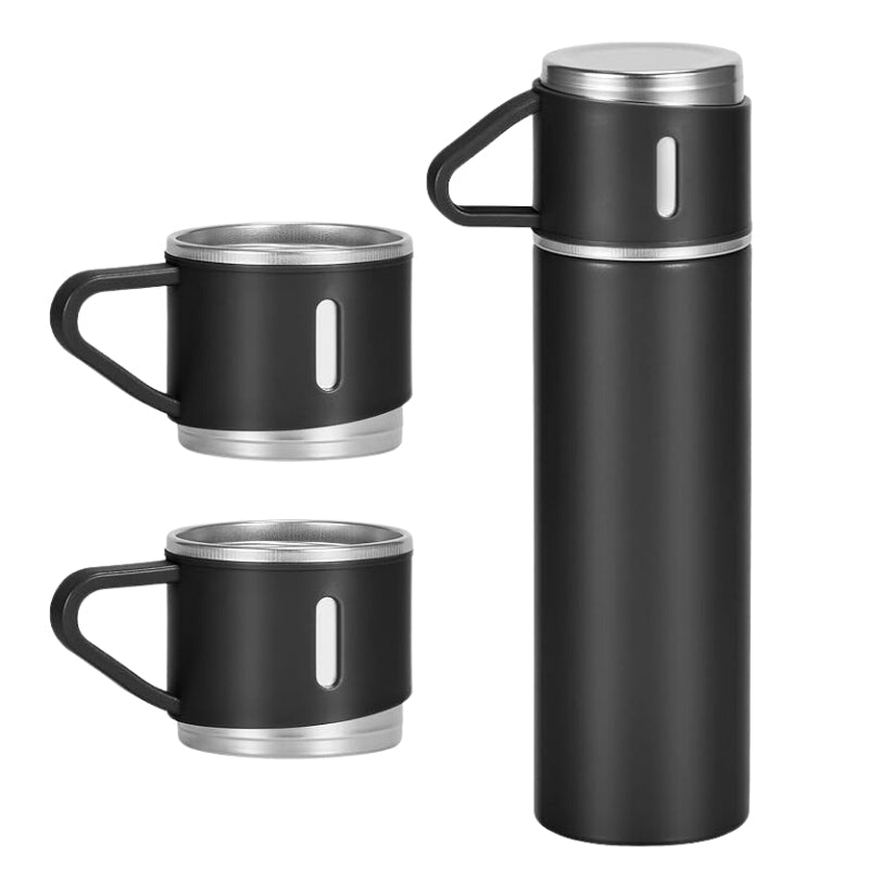 Thermosflasche mit Becher
