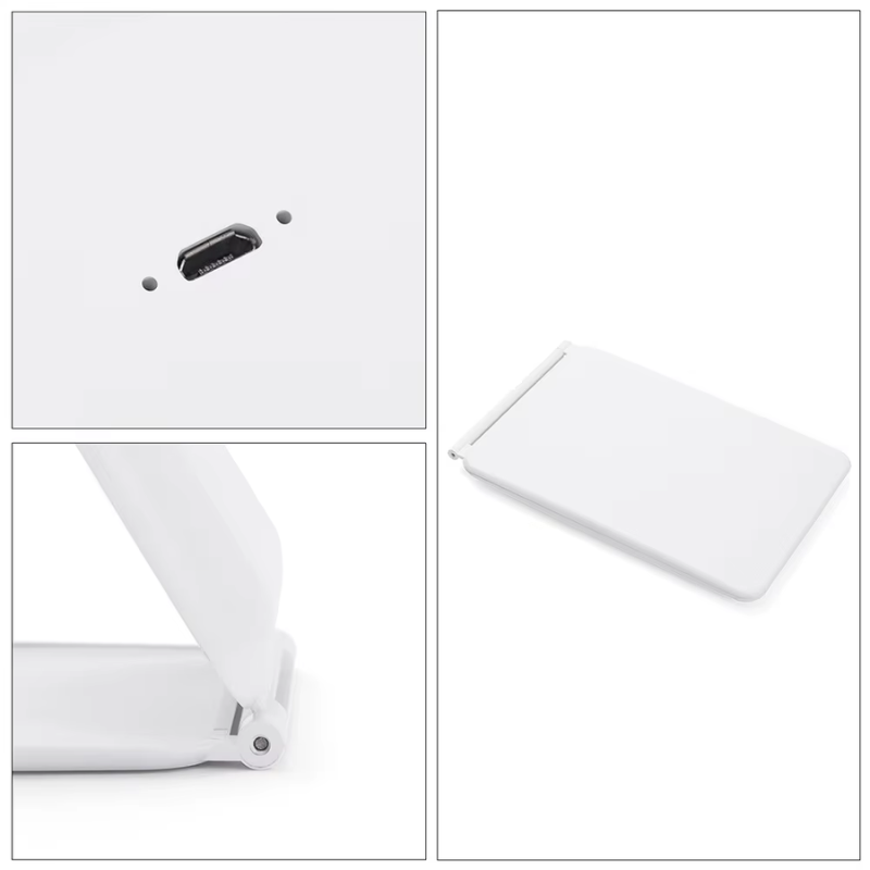 Miroir Led Zoom Portable