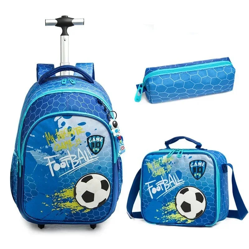 Kinder-Rucksack mit Rollen