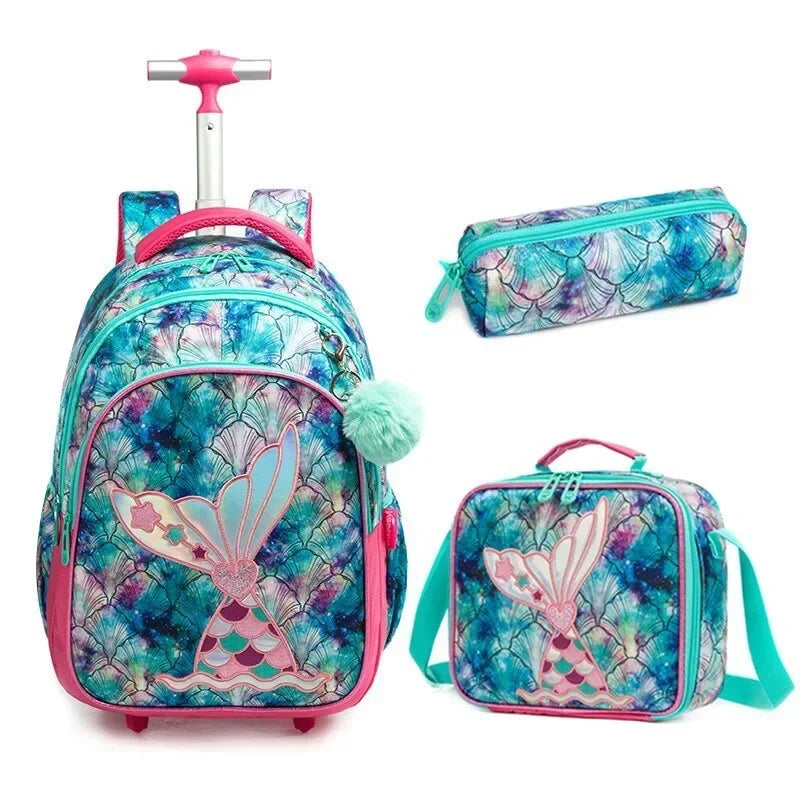 Kinder-Rucksack mit Rollen