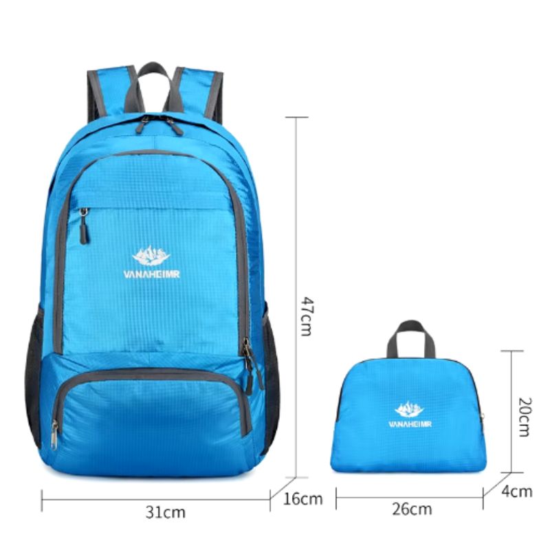 Schwarzer wasserdichter Rucksack