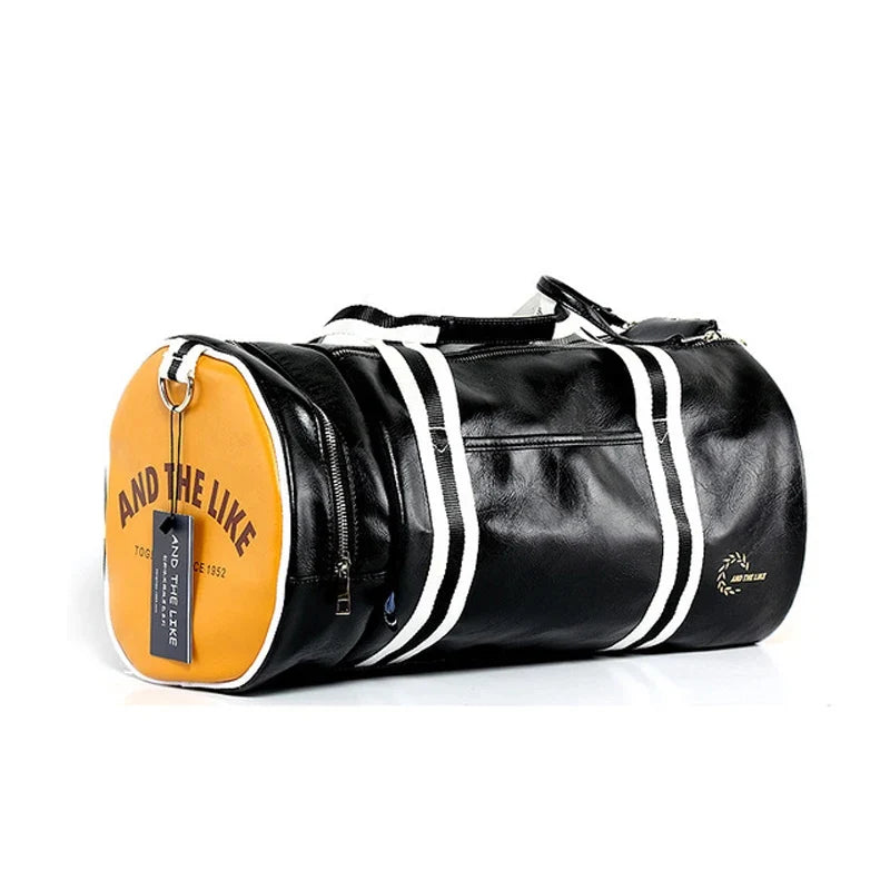 Vintage-PU-Sporttasche für Herren