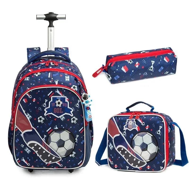 Kinder-Rucksack mit Rollen