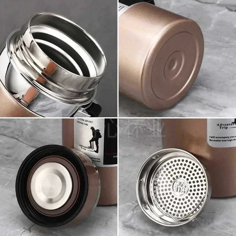 Thermosflasche mit Teefilter