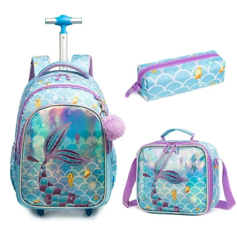 Kinder-Rucksack mit Rollen