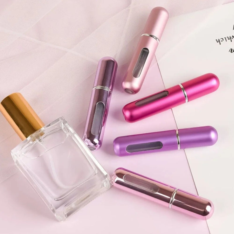 Atomiseur rechargeable pour parfum en voyage