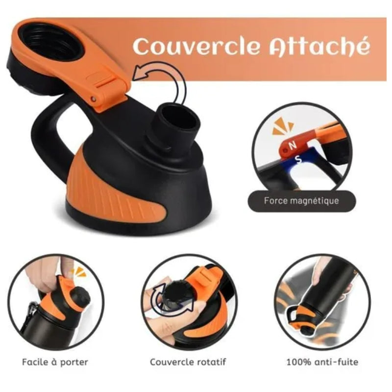 Bouteille de 1 litre isotherme