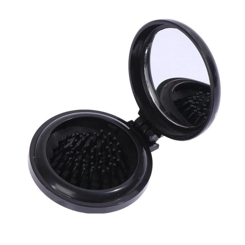 Brosse à cheveux et miroir de poche Pylones