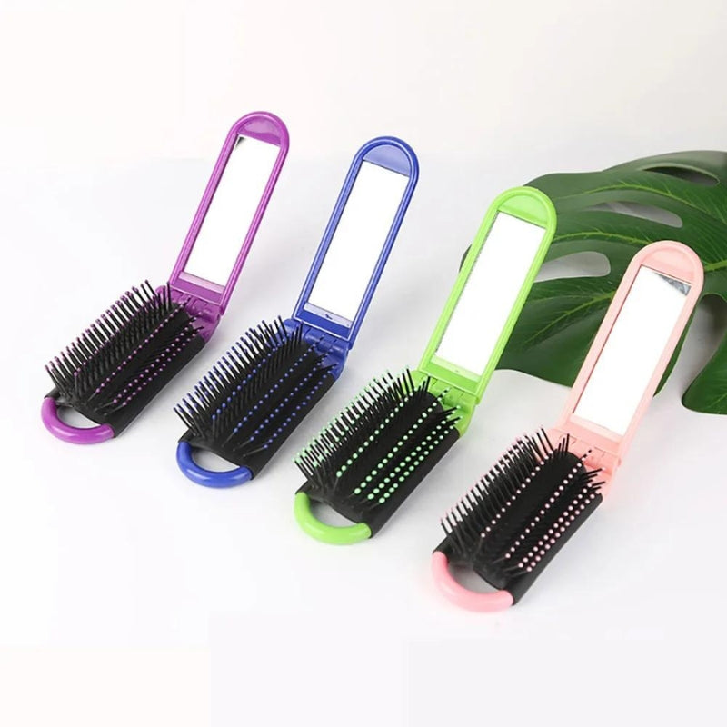 Brosse Miroir De Poche