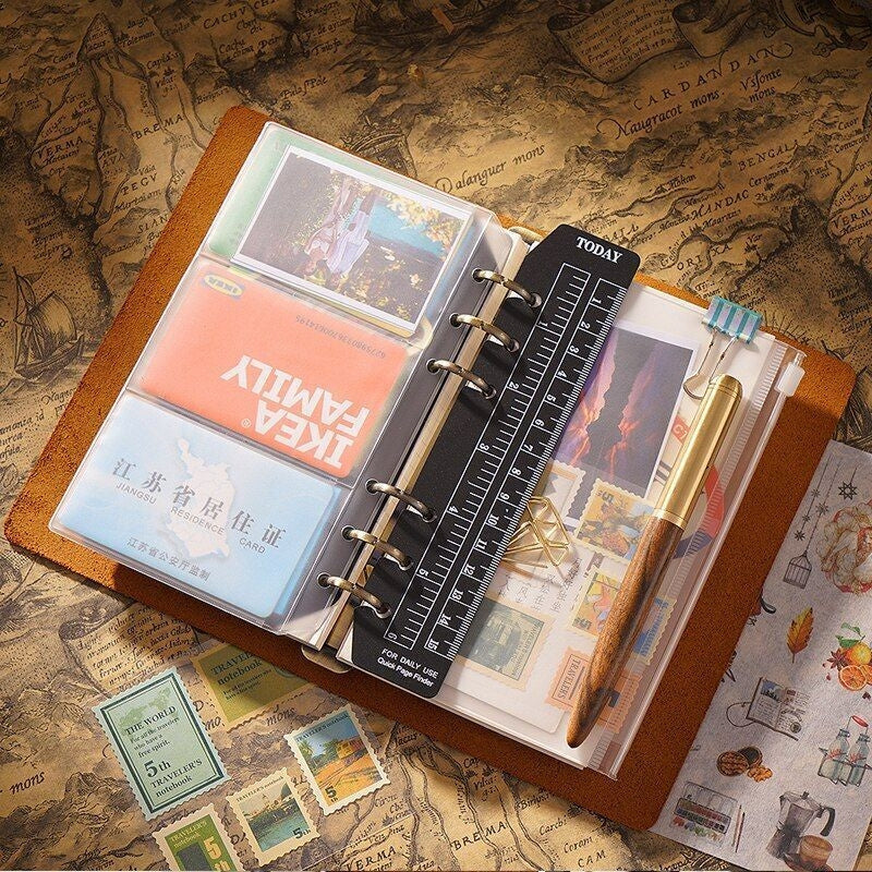 Cahier de notes en cuir