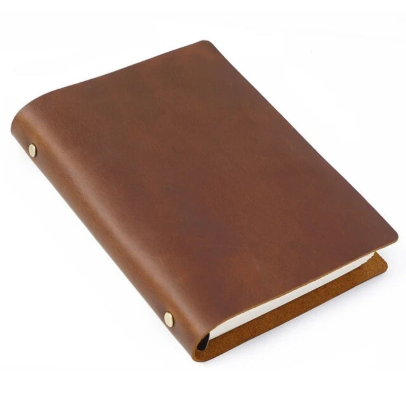 Carnet de prise de notes en cuir