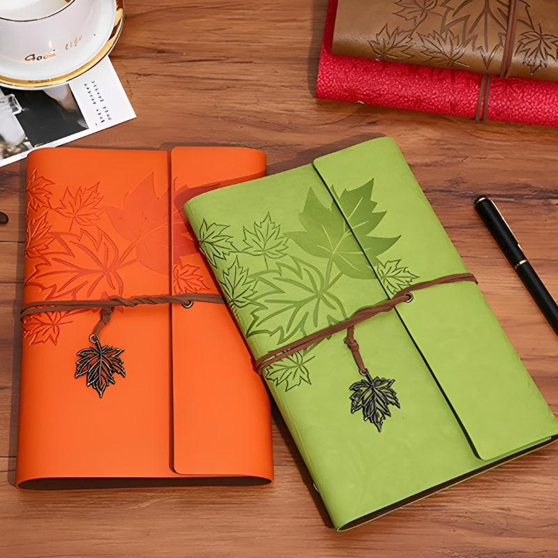 Carnet pour voyage au style vintage
