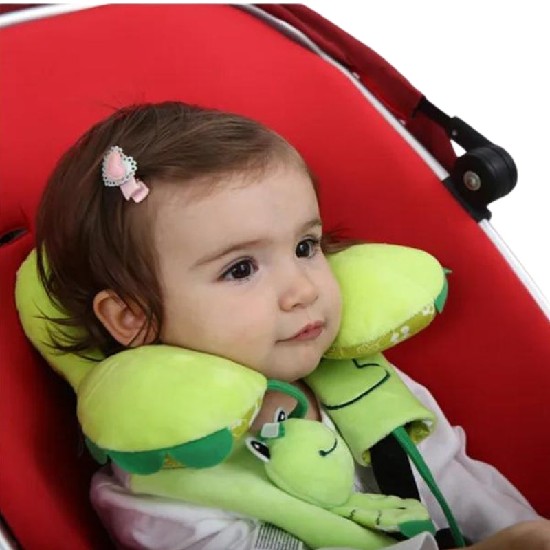 Coussin enfant destiné aux voyages en avion