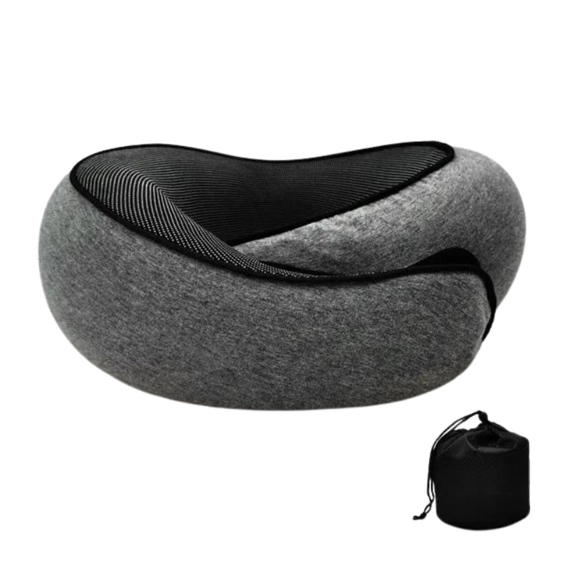 Coussin ergonomique de voyage à mémoire de forme