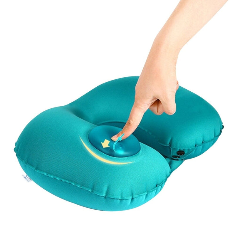 Coussin gonflable pour la nuque en voyage