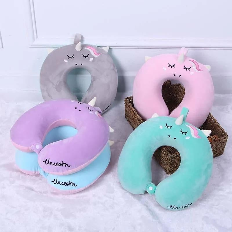 Coussin pour le cou adapté aux voyages des enfants