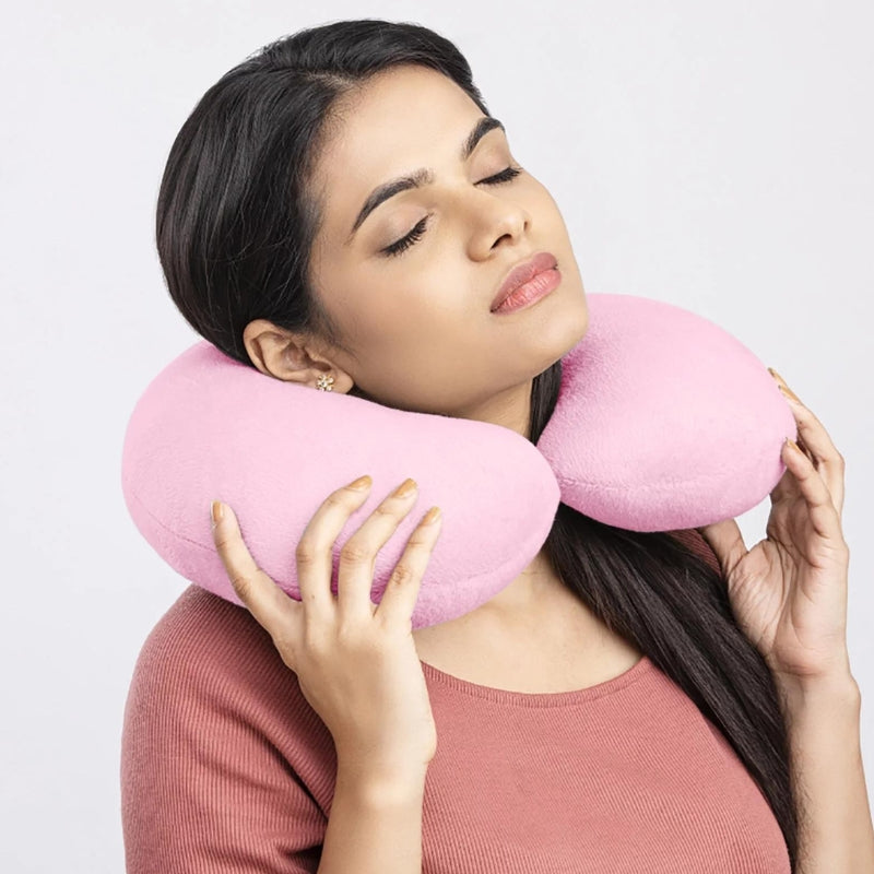 Coussin tour de cou gonflable de voyage