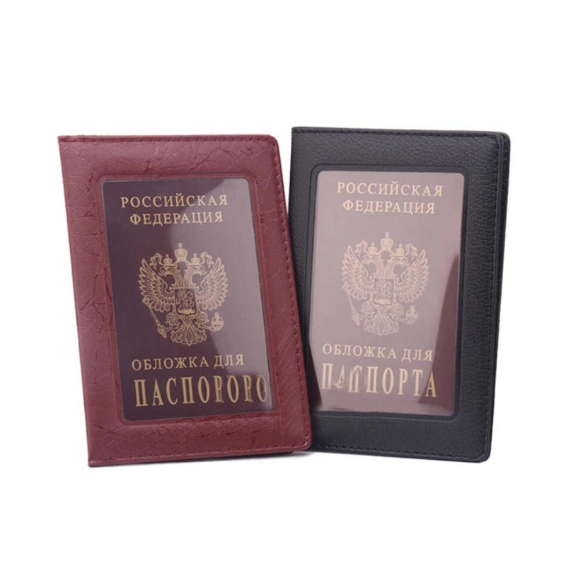 Couverture de passeport transparente