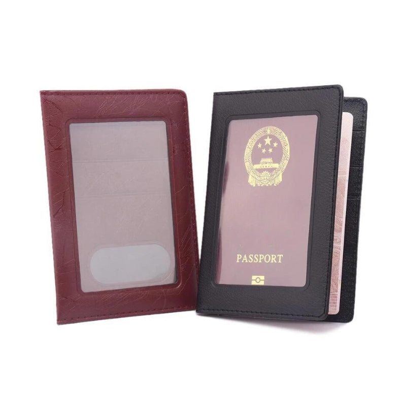 Couverture transparente protectrice de passeport