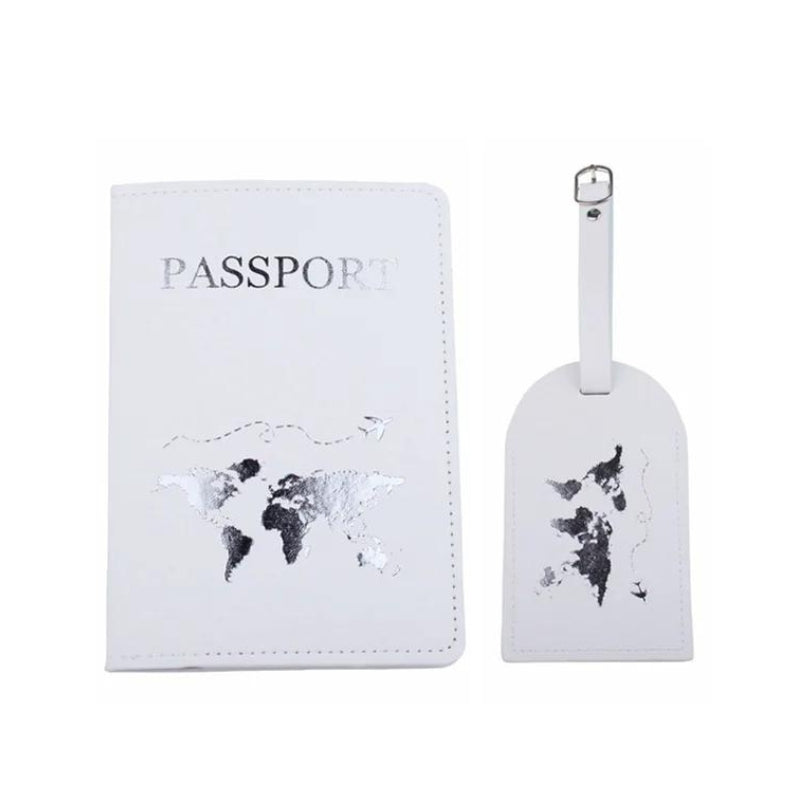 Etiquette Bagage Et Etui Passeport