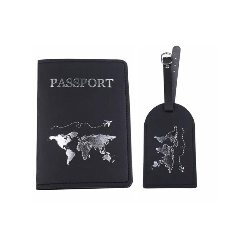 Etiquette Bagage Et Etui Passeport