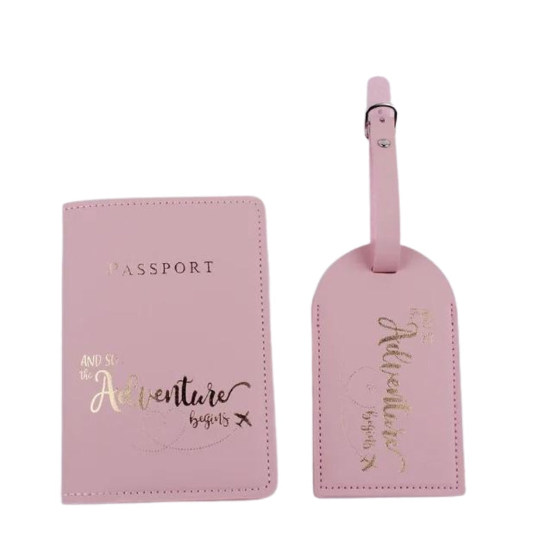 Etiquette Bagage Et Etui Passeport