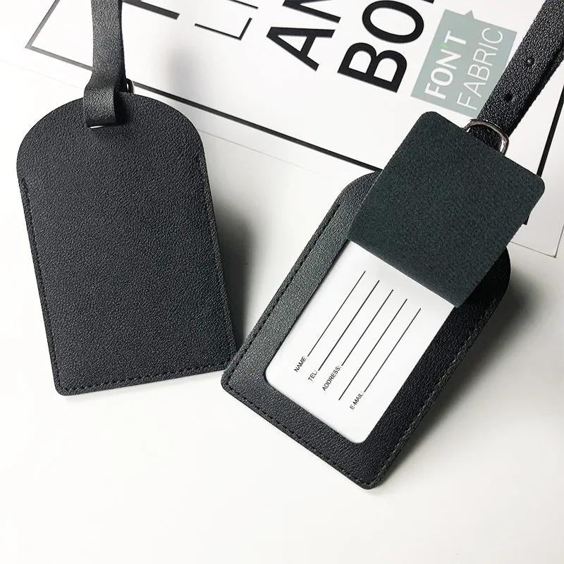 Étiquette d’identification de bagage haut de gamme