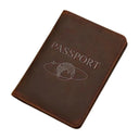 Herren-Reisepassetui aus Leder