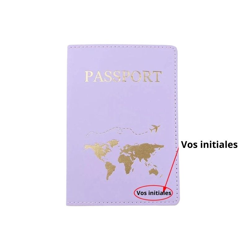 Etui Passeport Personnalisable