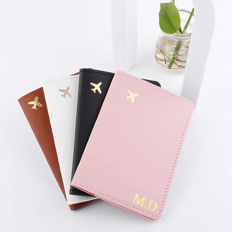 Etui Protège Passeport PU Personnalisé