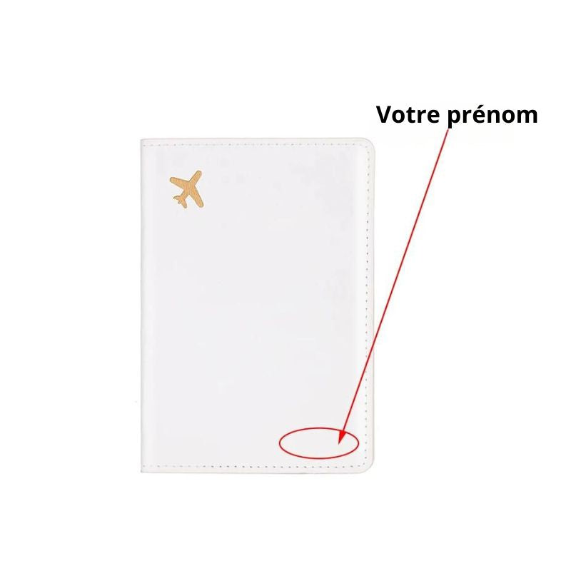 Etui Protège Passeport PU Personnalisé