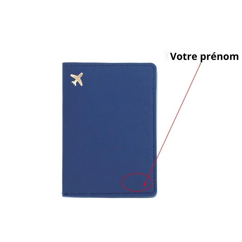 Etui Protège Passeport PU Personnalisé