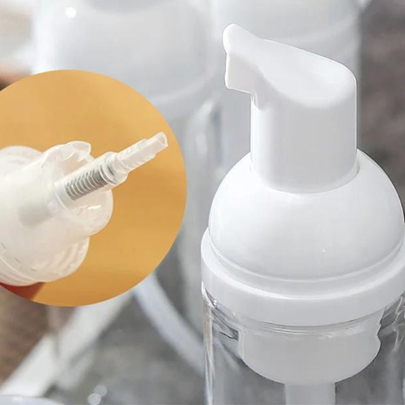 Flacon pour voyager en plastique