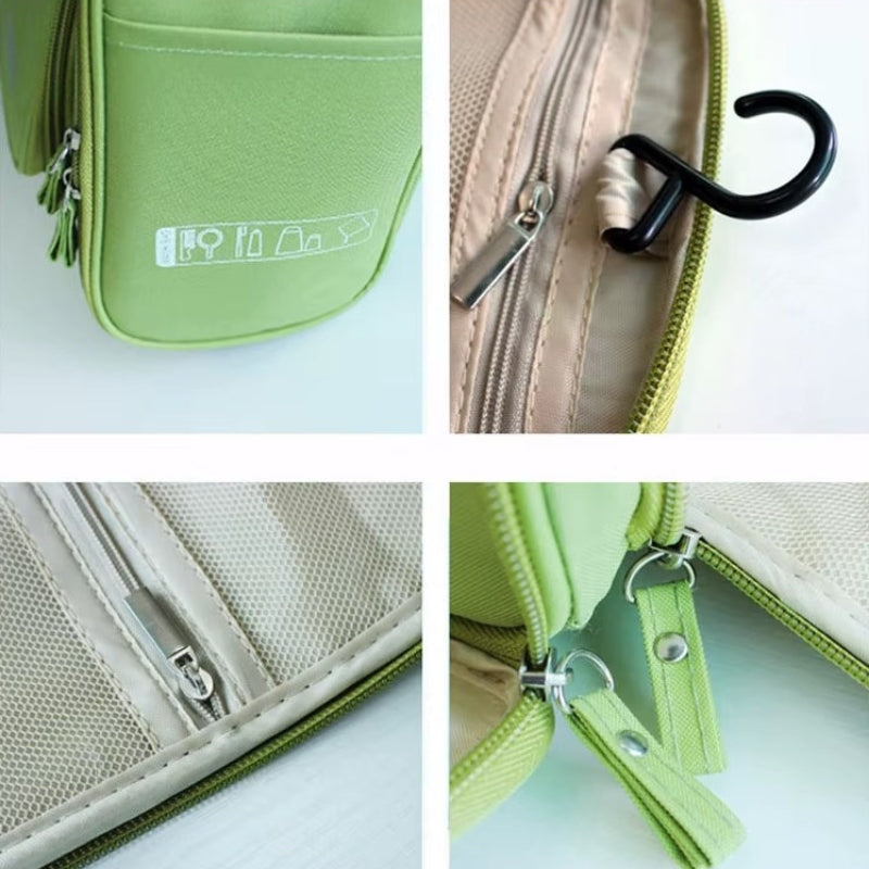 Grande trousse pour produits de toilette à suspendre