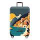 Bleu Motif Ville