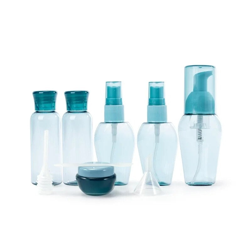 Kit de flacons de voyage pour avion