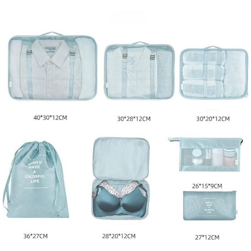 Lot de rangements pour bagages
