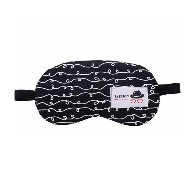 Schlafmaske mit Muster