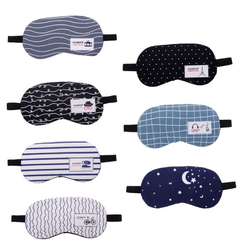 Schlafmaske mit Muster