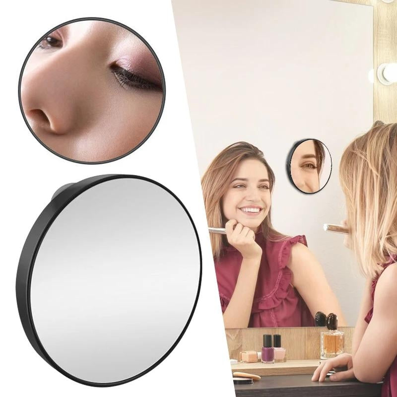 Miroir à ventouse grossissant