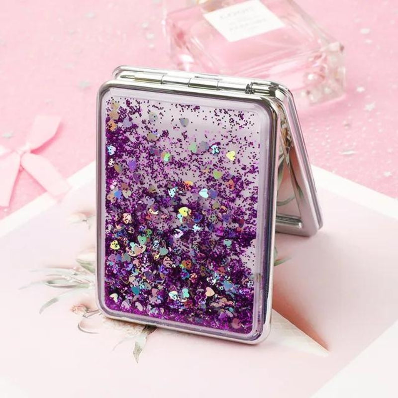 Miroir de Poche Paillettes