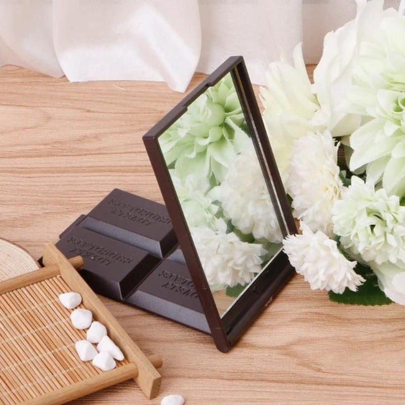 Miroir pliable de poche