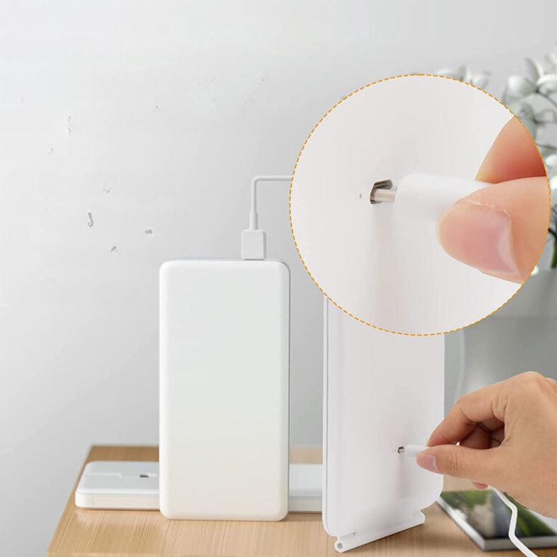 Miroir portable avec LED